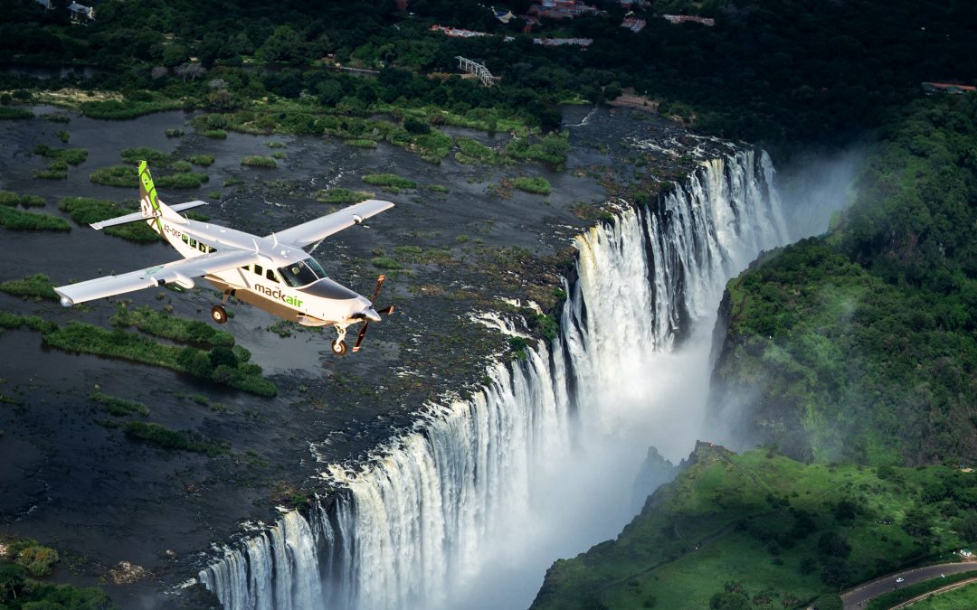 Mack Air, the FIRST Airline offering International Scheduled Flights between Kasane and Victoria Falls…
